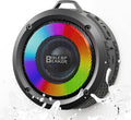 Bluetooth Shower Speaker with LED Lights and Suction Cup - Portable