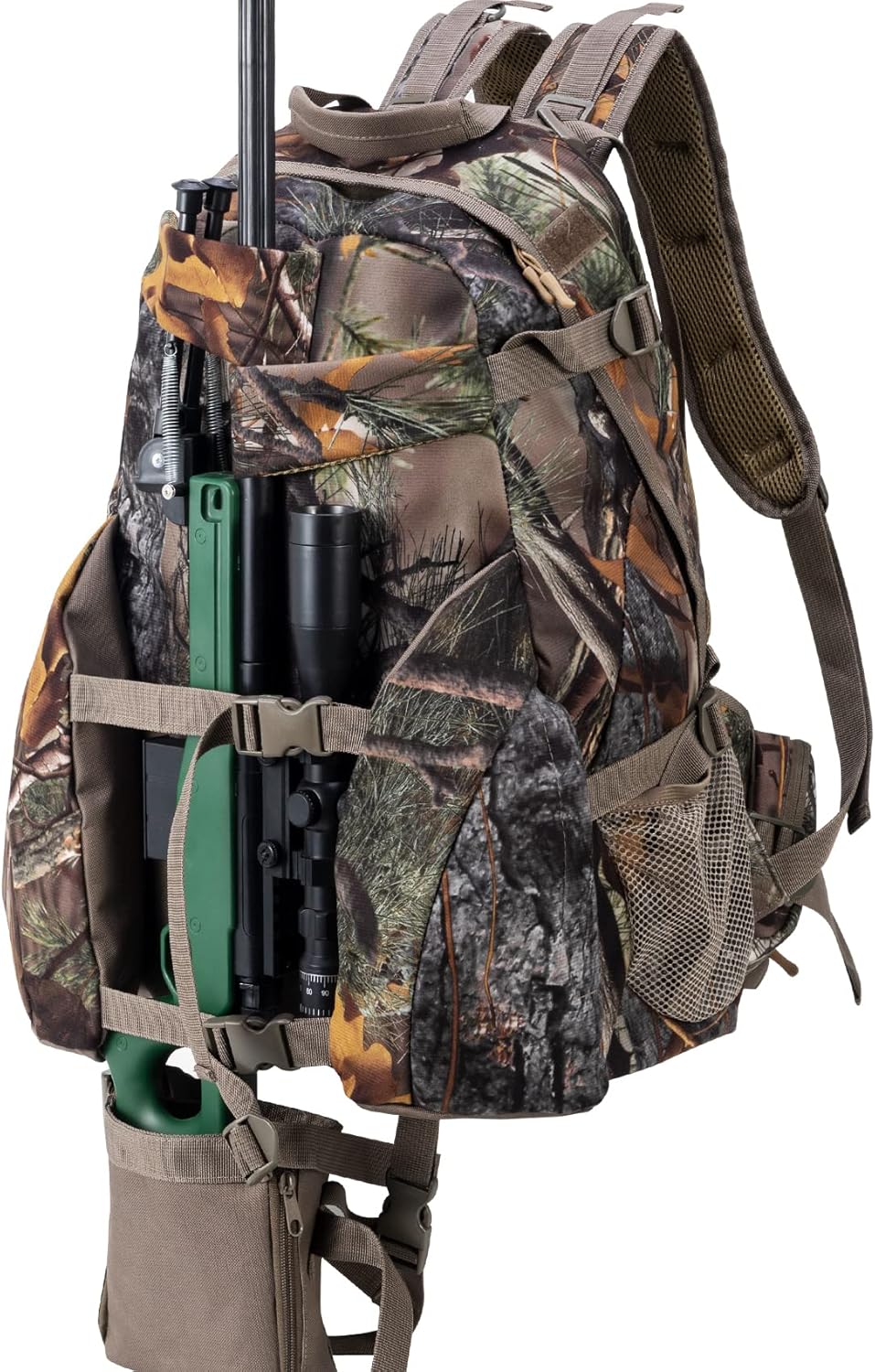 BLISSWILL Hunting Backpack Outdoor Gear for Rifle and Bow Use