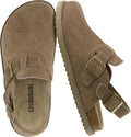 CUSHIONAIRE Brooklyn Suede Womens Slides Comfortable Clog Mules choice