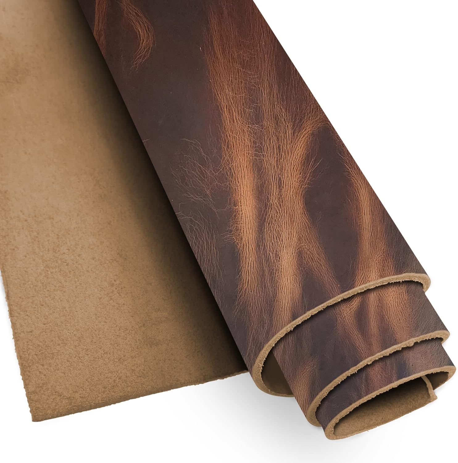 European Leather Work Buffalo Hide for Crafting and DIY Projects