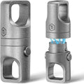 KeyUnity KA48 Titanium Magnetic Keychain Quick Release - No Tangle