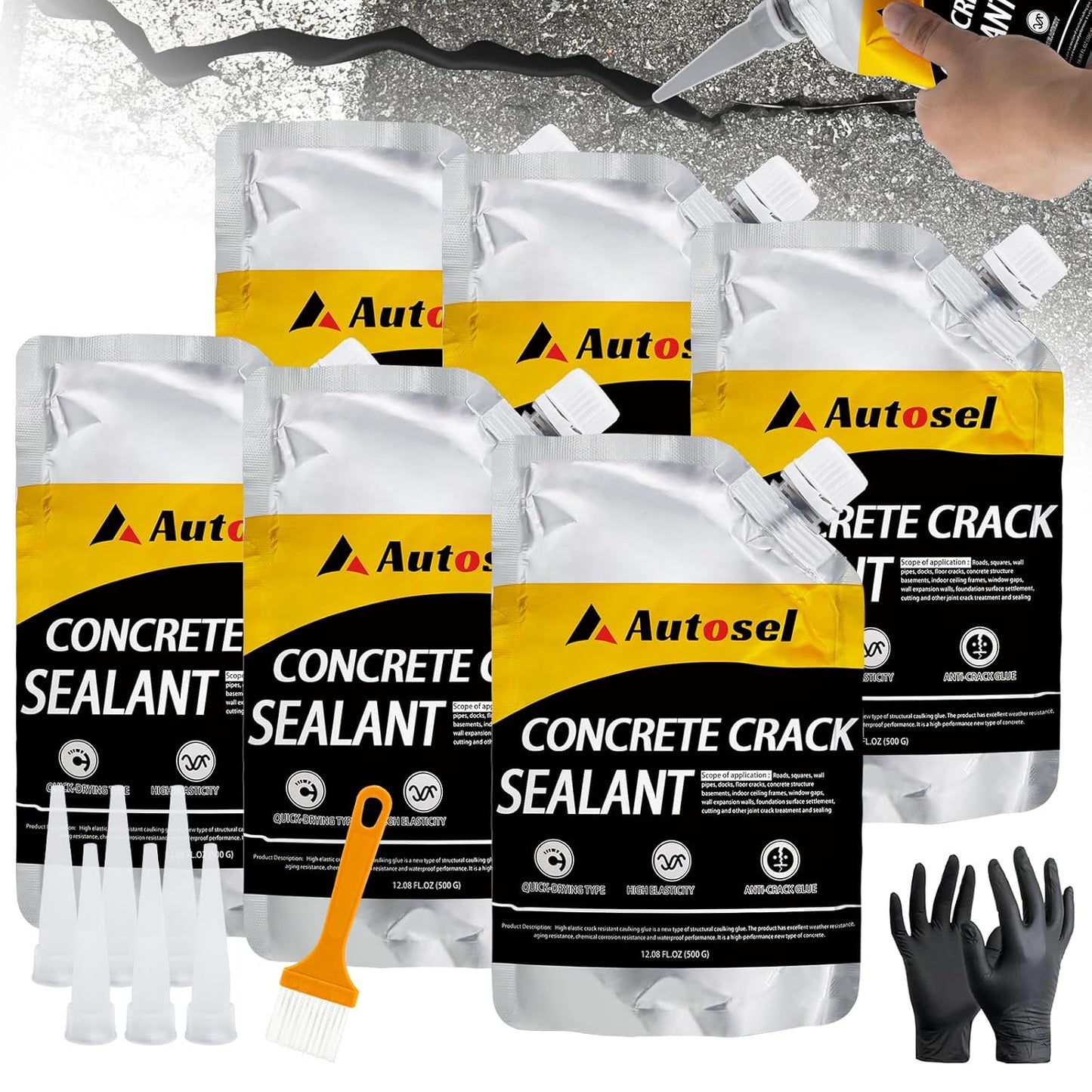 Asphalt Crack Filler for Driveway and Concrete Repair Solutions