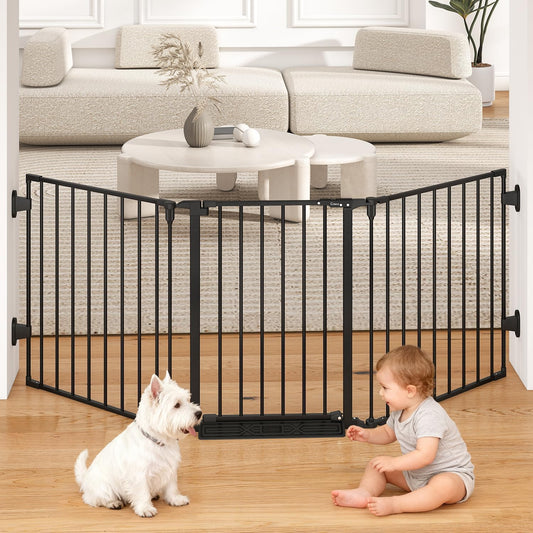 78 Inch Extra Wide Baby Gate for Safety and Convenience