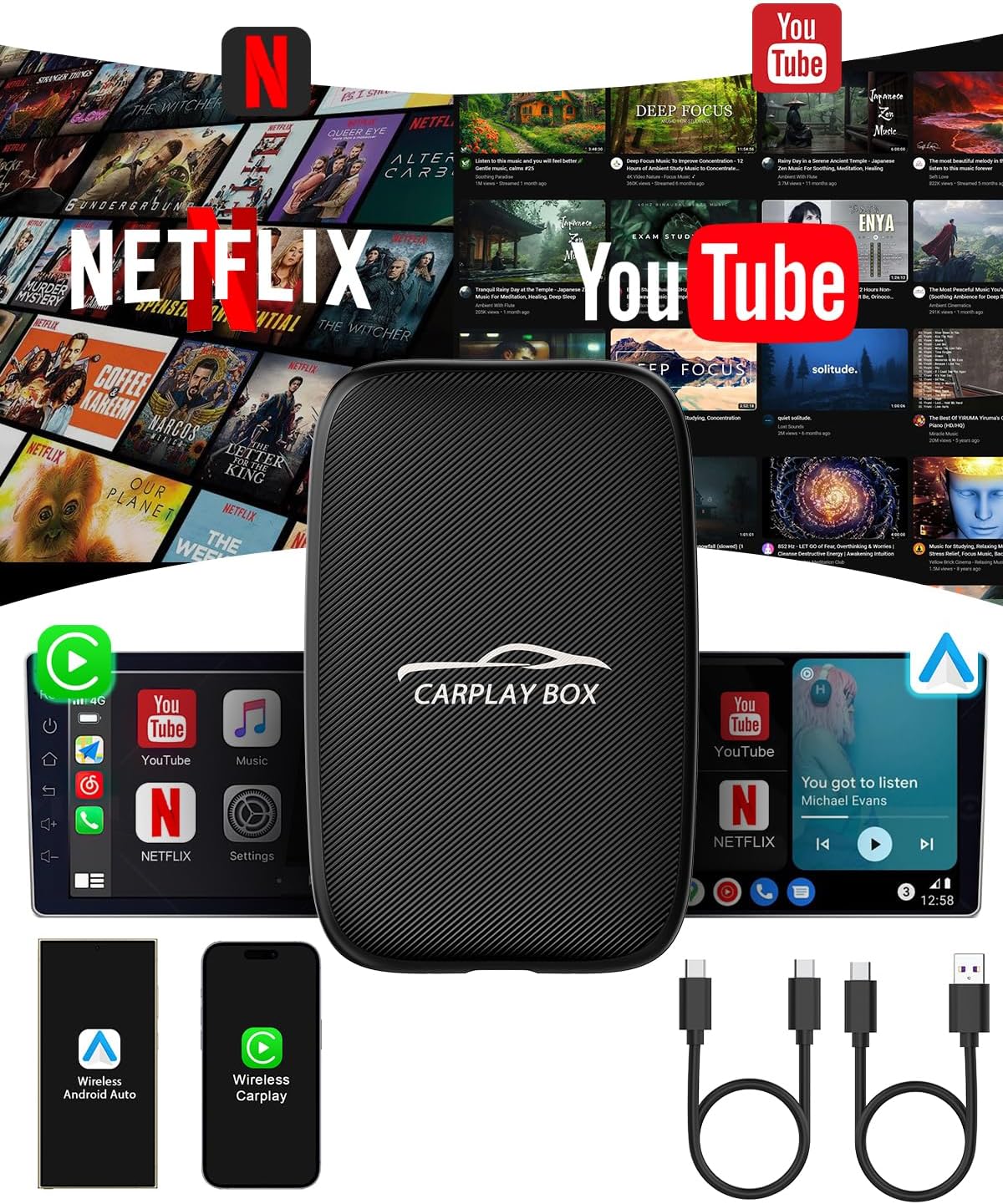 Wireless CarPlay Adapter - Plug&Play Magic!