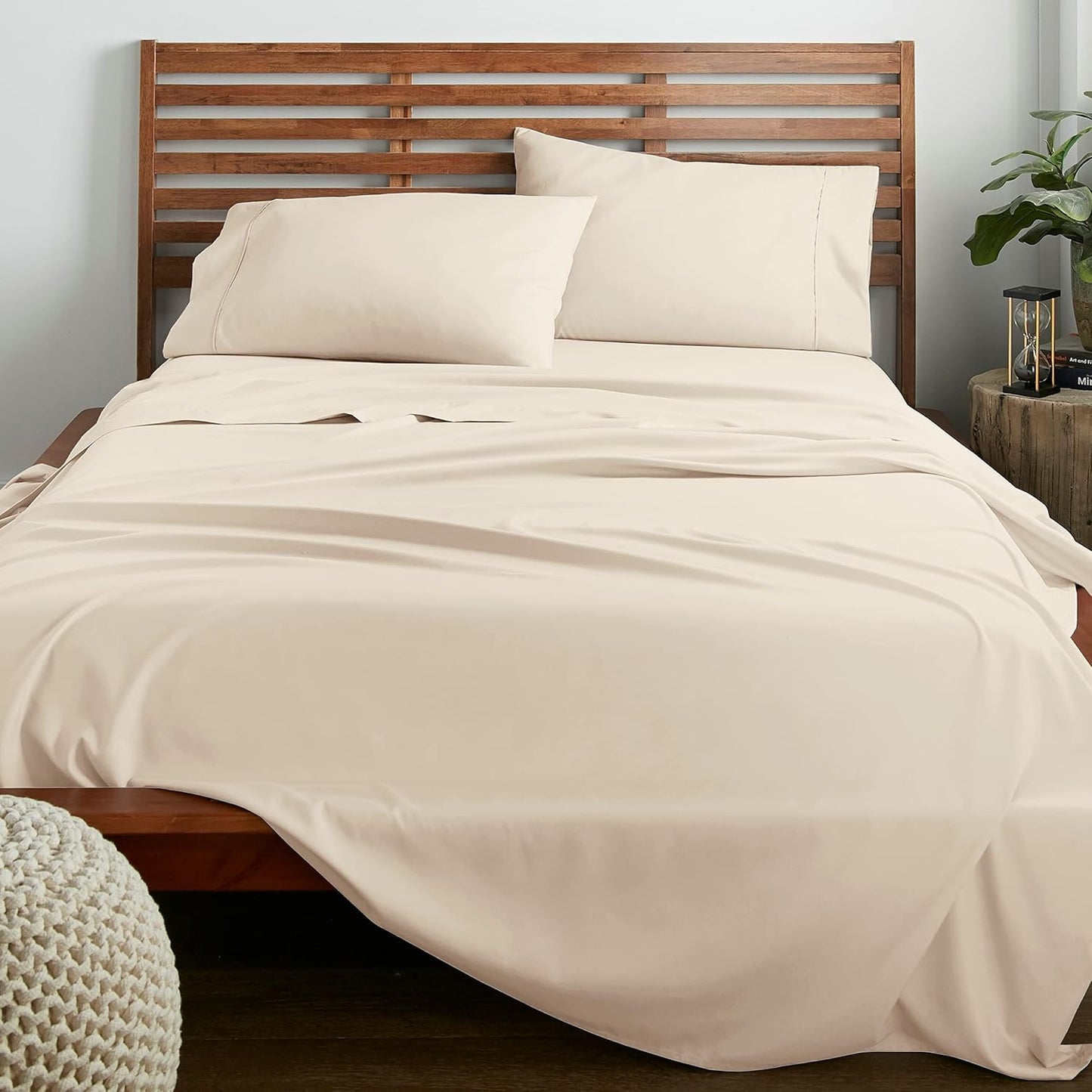 Ultra Soft King Size Sheet Set with Deep Pockets for Comfort