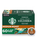 Starbucks K-Cup Coffee Pods Colombia Medium Roast - 60 Pods