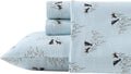 Full Cotton Flannel Sheets - Cozy Dog Friends Design, Full