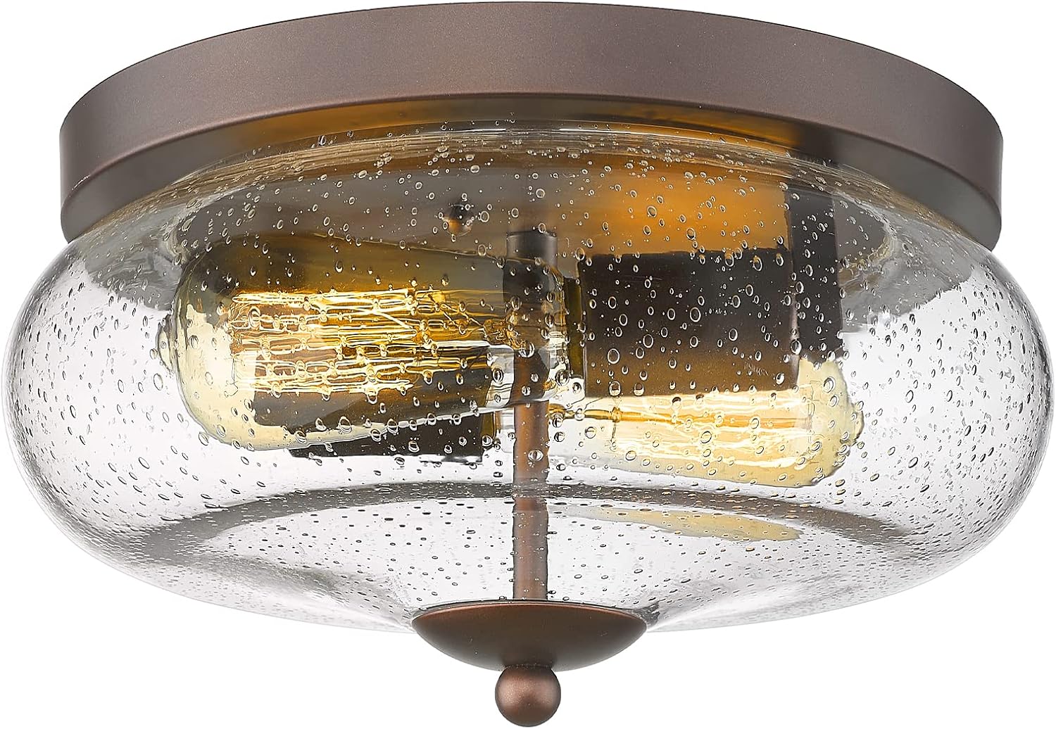 Darkaway Oil-Rubbed Bronze Ceiling Light for Farmhouse Style