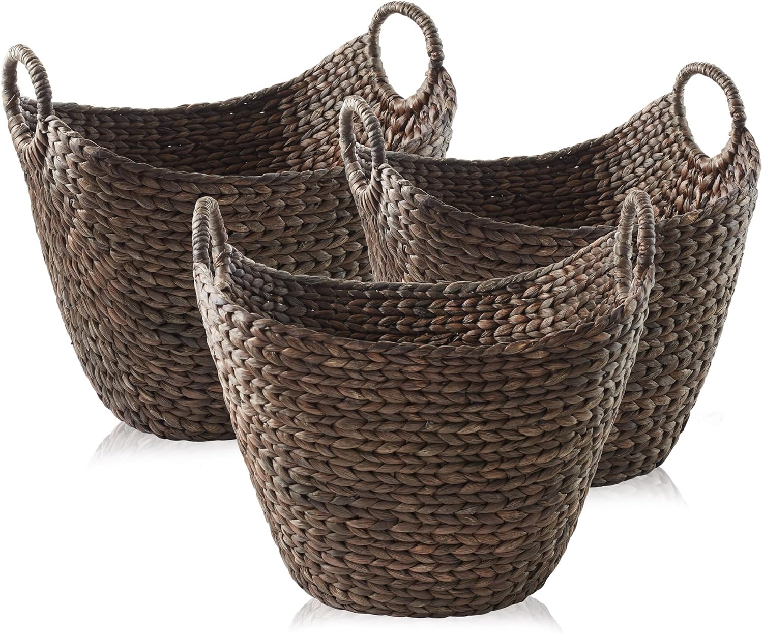 Multipurpose Boat Baskets Set of 3 for Home Organization