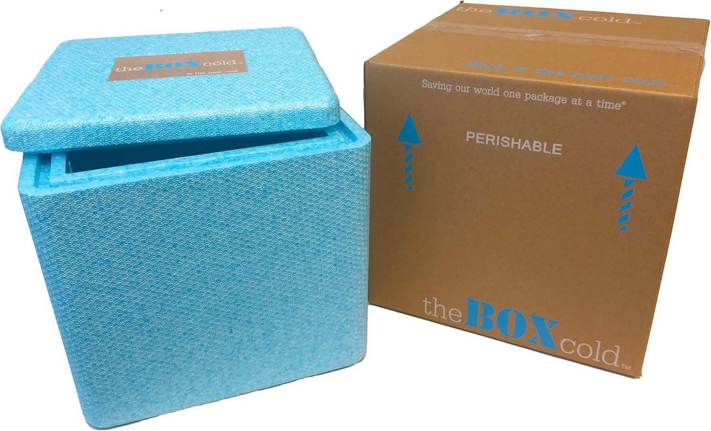 Insulated Cold Shipping Box with Foam Cooler for Versatile Use