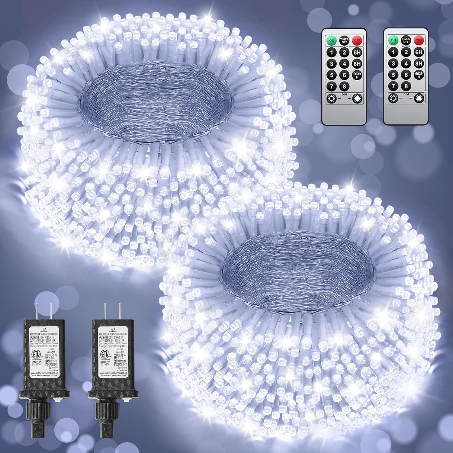 Extra Long 250 FT Waterproof Fairy Lights for Bedroom Decor