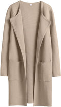ANRABESS Womens Cardigan Sweater Open Front Long Coatigan - Cozy