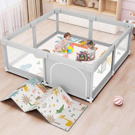 Sturdy 50x50 Baby Playpen - Indoor & Outdoor Fun!