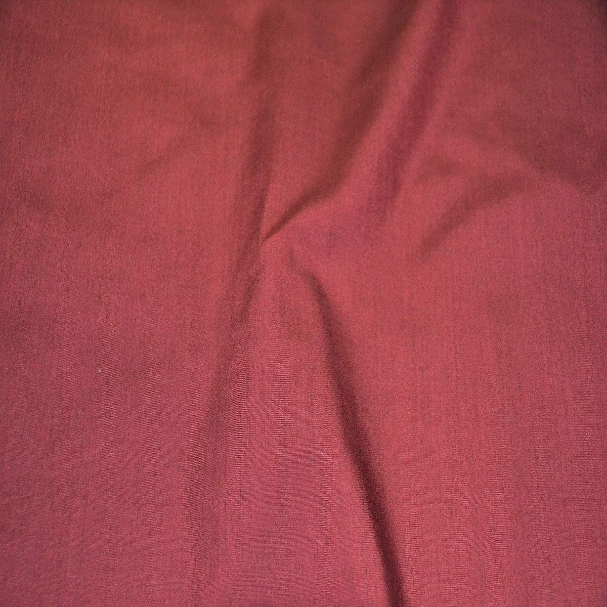 60in Wide Premium Cotton Blend Broadcloth Fabric in Burgundy