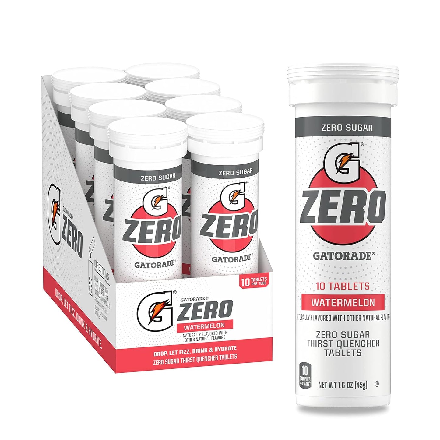 Gatorade Zero Tablets Watermelon Flavor for Hydration Needs