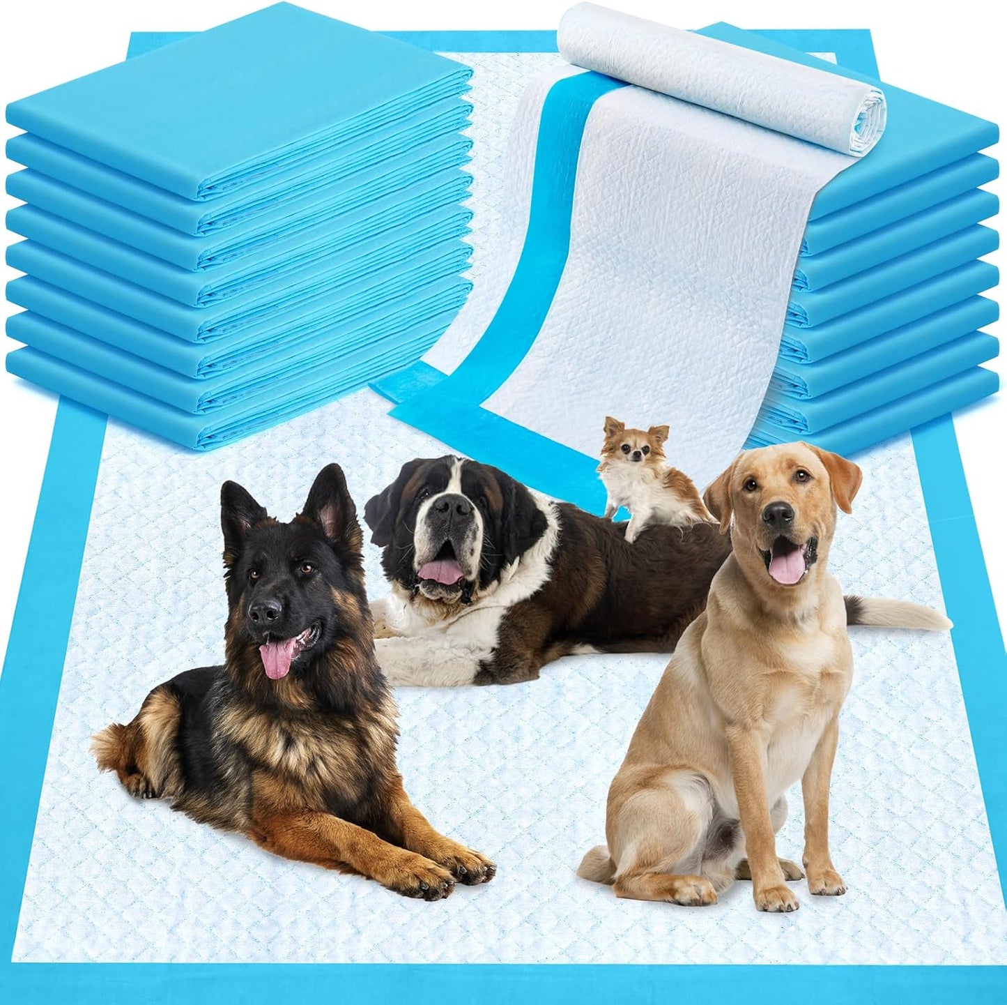 Extra Large Dog Pee Pads 36x48 for Ultimate Absorbency