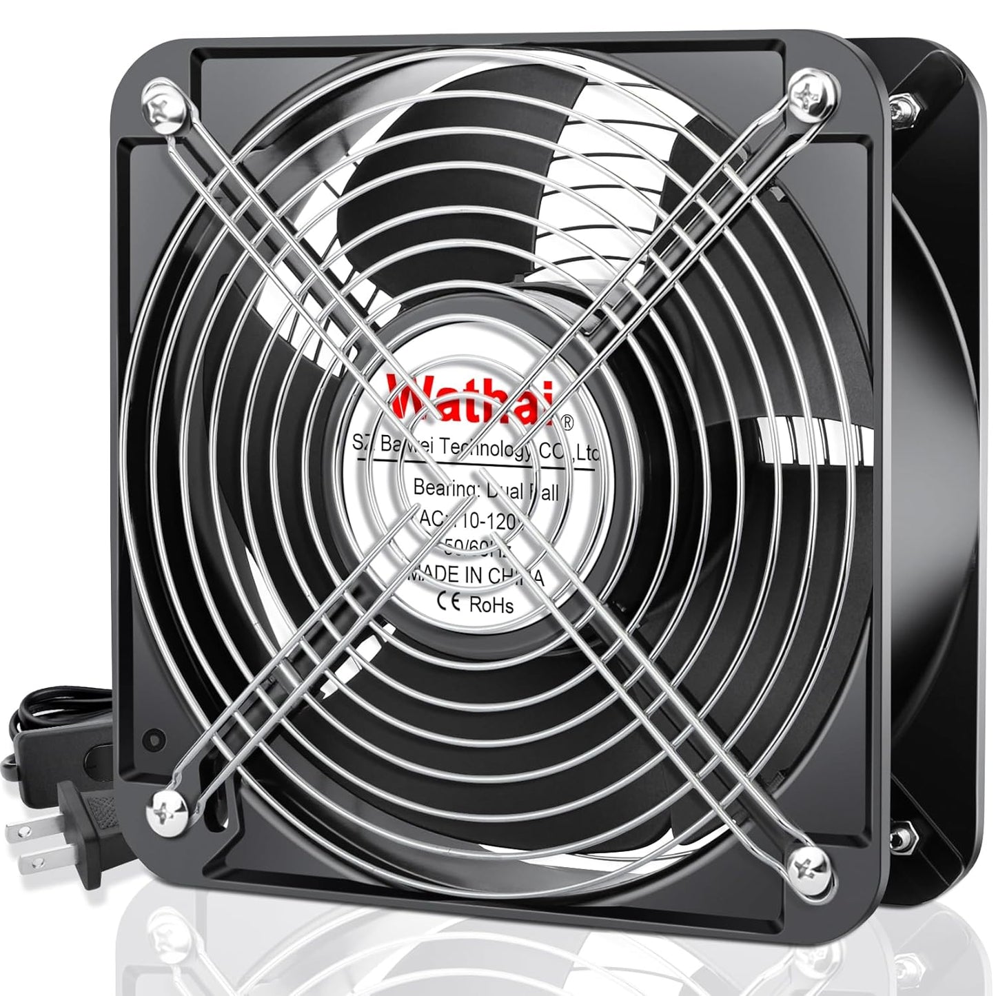 Wathai 200mm Case Muffin Fan for High Performance Cooling