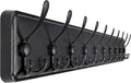 SKOLOO Coat Rack Wall Mounted 38.3 in - Heavy Duty Rustic Hooks
