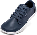 Wide Barefoot Zero Drop Shoes for Men and Women - Sleek Leather