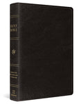 ESV Personal Reference Bible Genuine Leather Black - Compact Reference