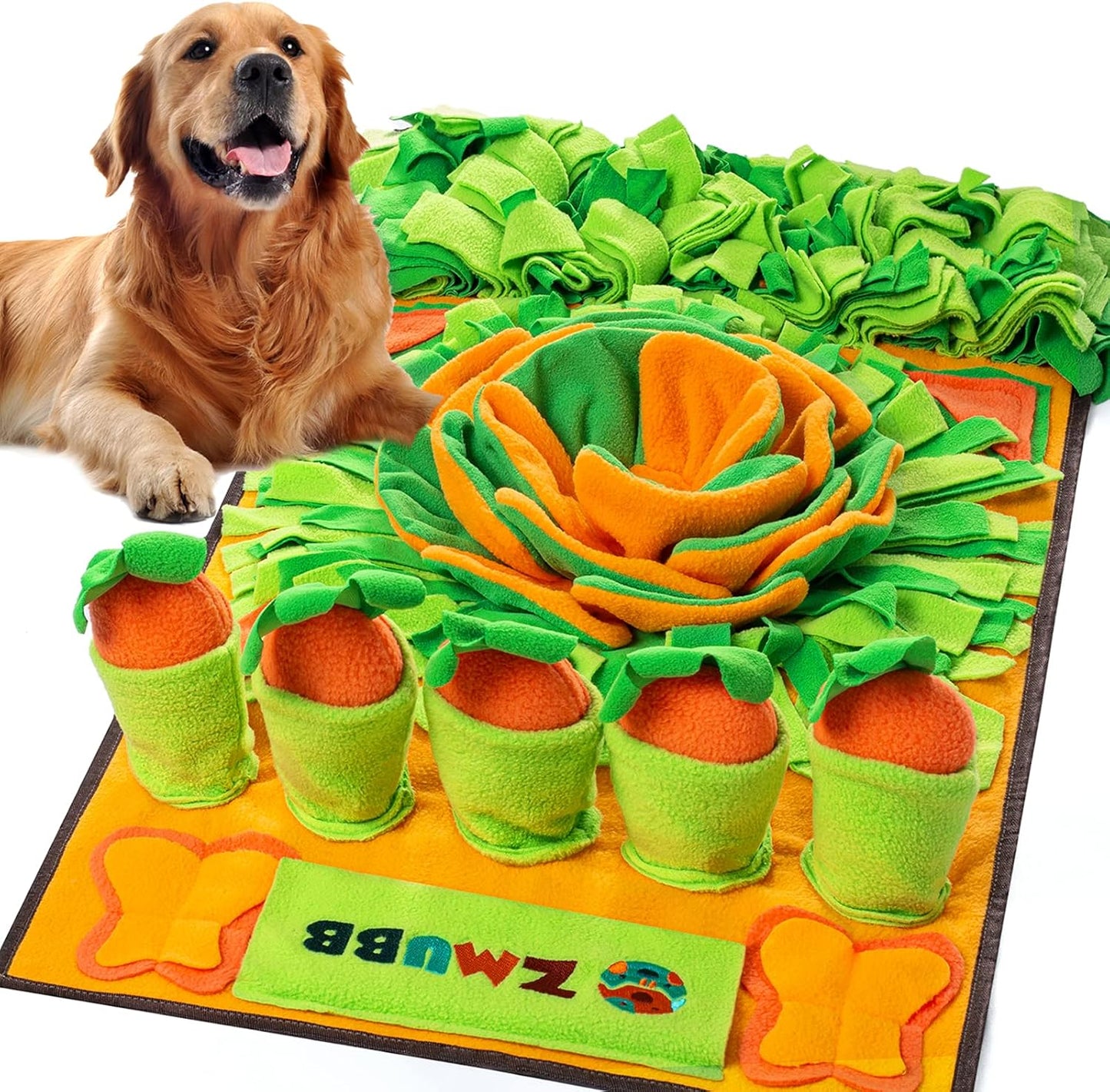 Pet Snuffle Mat for Dogs - Interactive Nosework Feeding Toy
