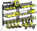 Power Tool Organizer with Charging Station - Fast 5 Min Setup