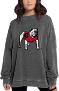 chicka-d NCAA womens Campus Pullover - Soft Vintage Fleece details
