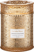 Amaretto Creme Brulee Luxury Candle - 19 oz Wooden Wick