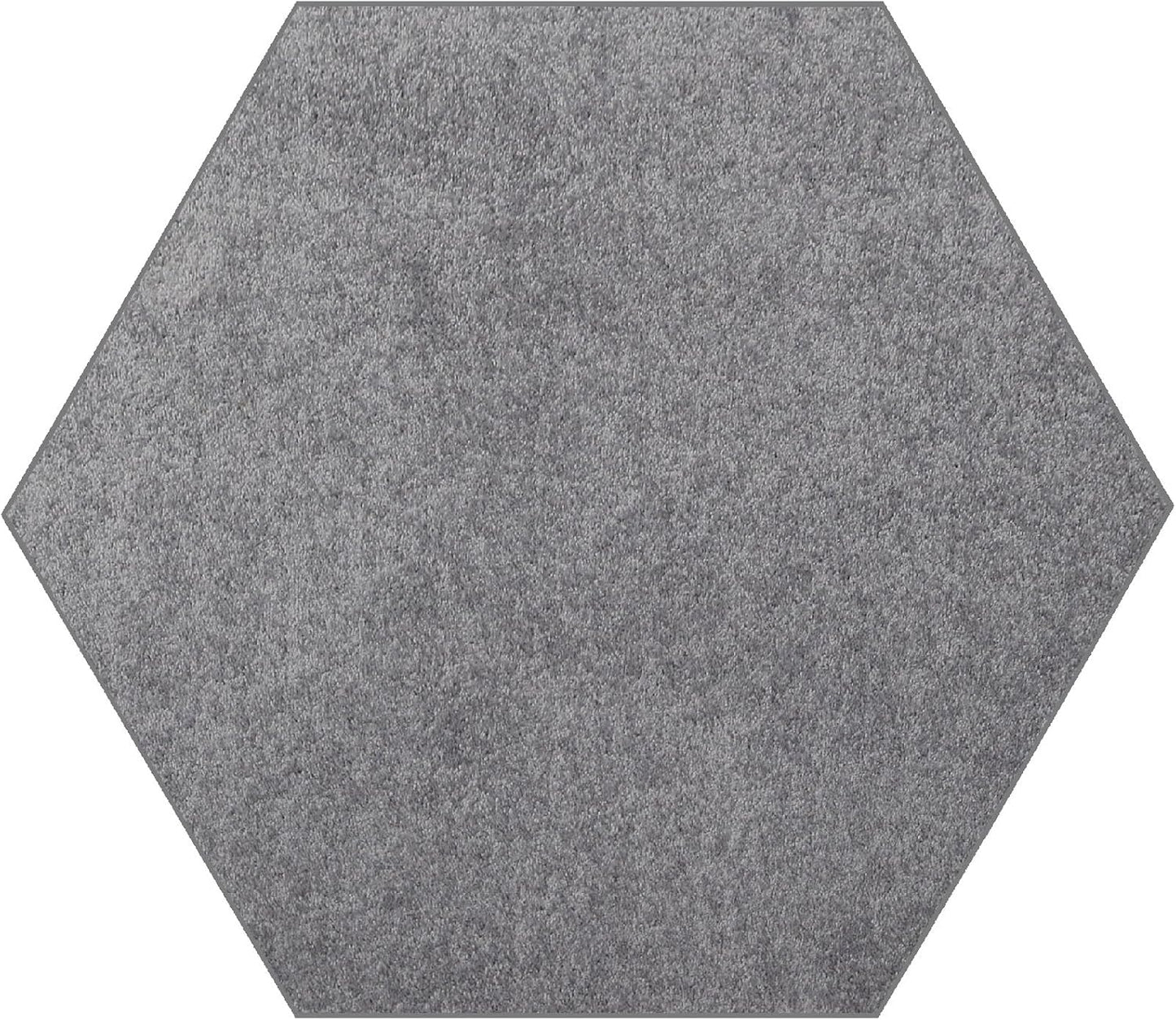 Ambiant Pet Friendly Solid Color Area Rugs Grey for Home