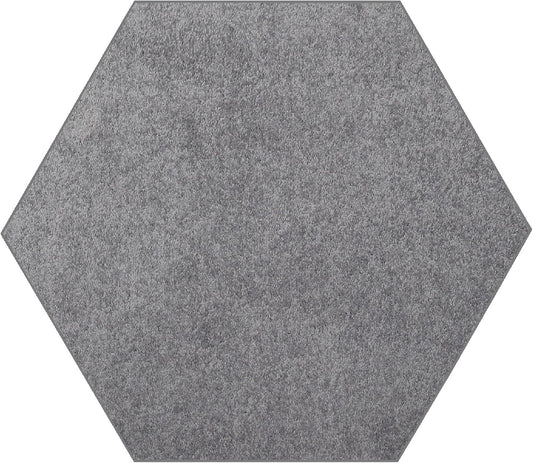 Ambiant Pet Friendly Solid Color Area Rugs Grey for Home