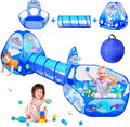 PigPigPen 3 in 1 Kids Play Tent with Tunnel and Ball Pit - Fun Indoor