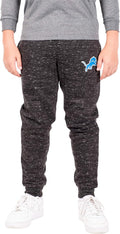 Ultra Game Boys' NFL Black Snow Fleece Jogger Sweatpants (Style JSPX)