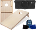 4ftx2ft Regulation Cornhole Boards with LED Lights - Solid Wood Game