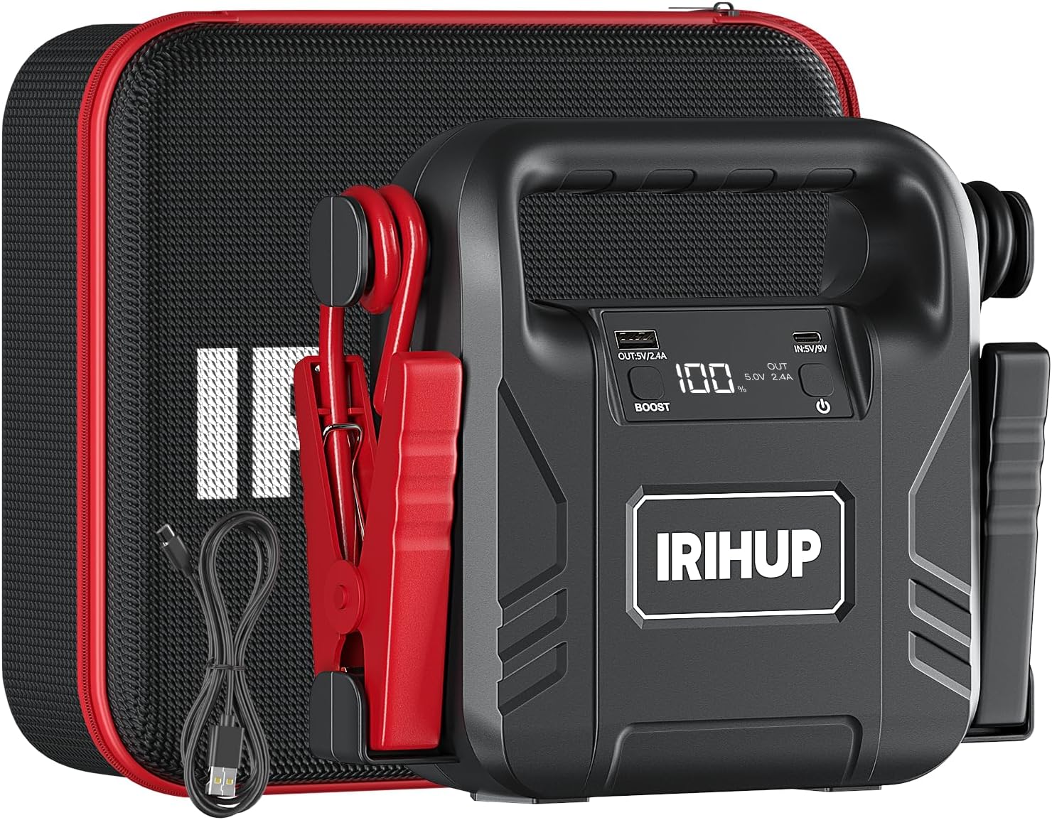 4000A Peak Car Jump Starter - Power Up Any Engine!