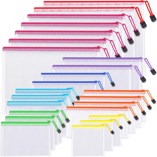 UMETDO Mesh Zipper Pouch Set - Organize in Style!
