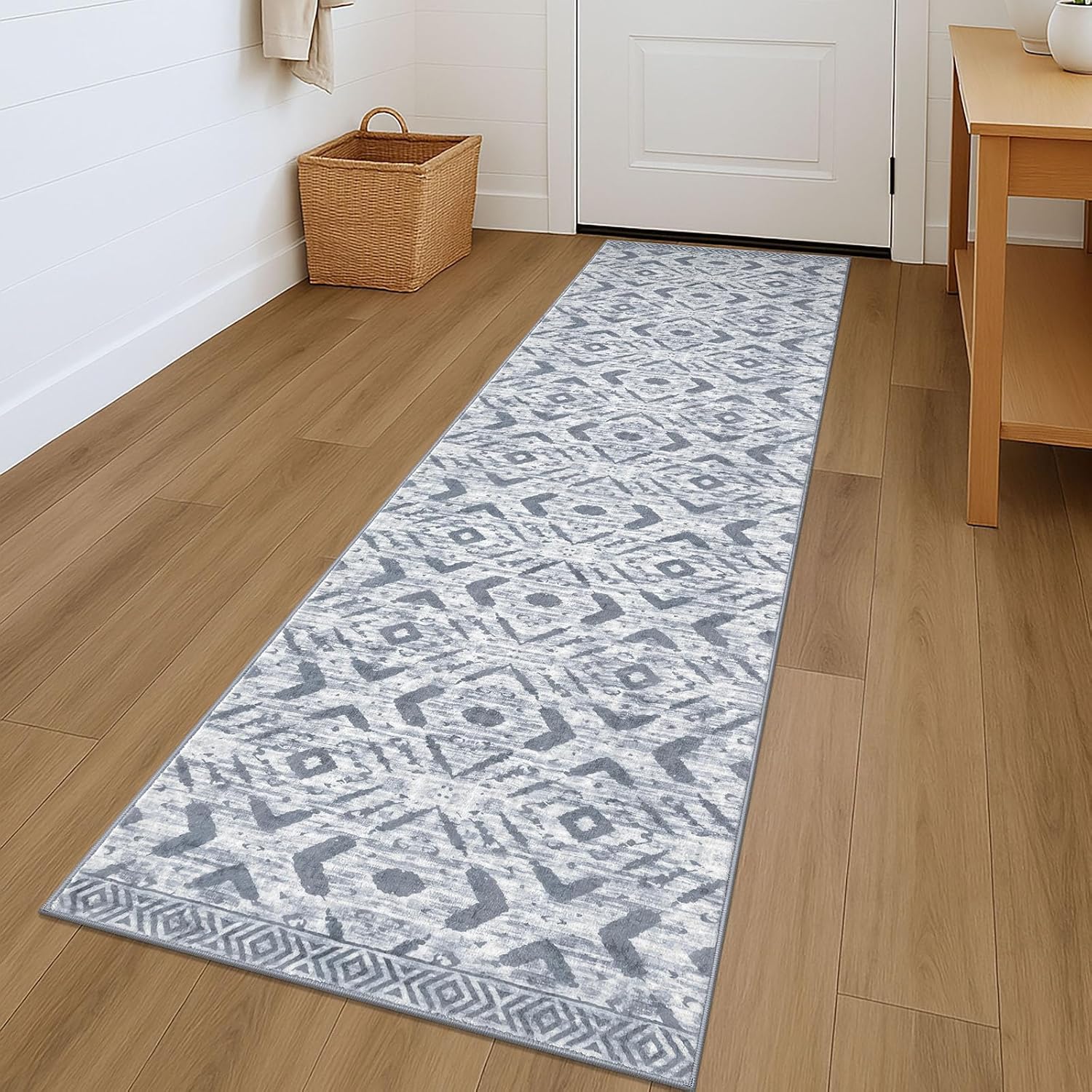 KILOCOCO Kitchen Runner Rug for Hallways and Laundry Rooms