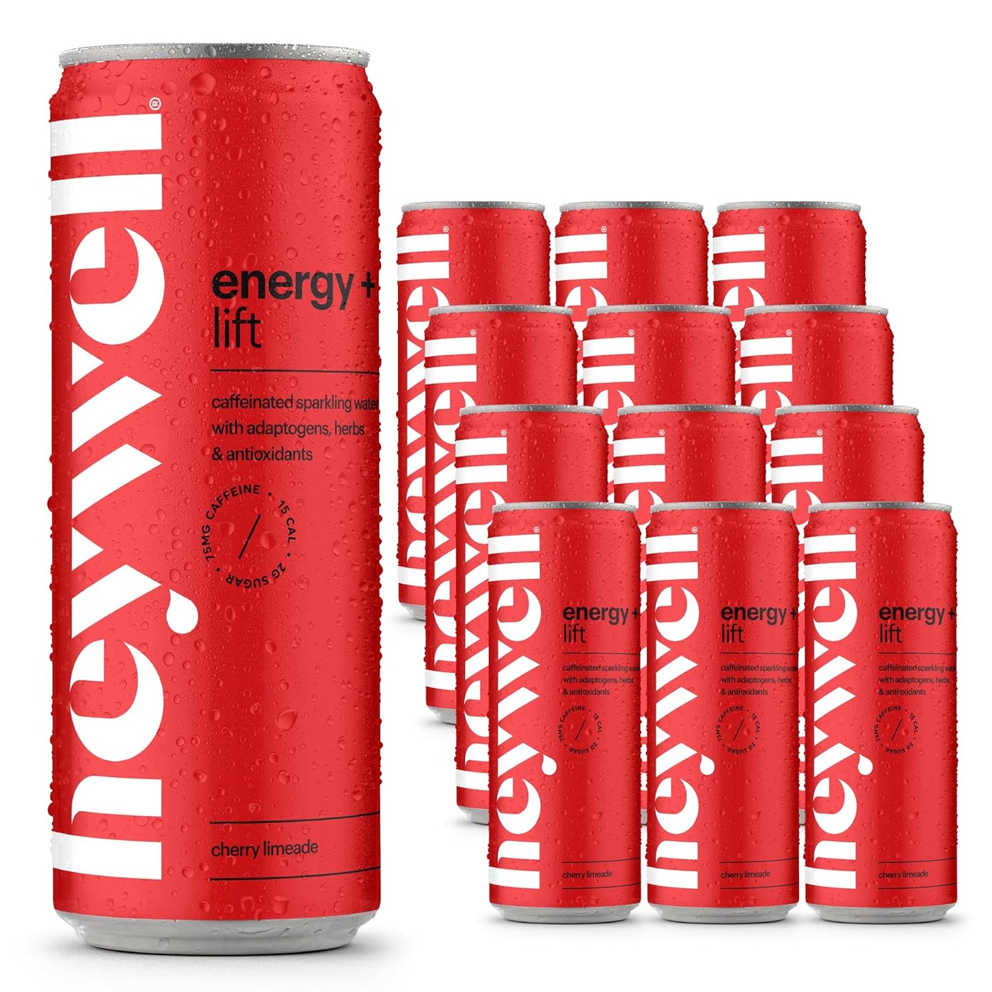 Heywell Sparkling Adaptogenic Water for Energy and Focus