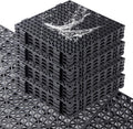 Interlocking Drainage Mat 12PCS 12 in x 12 in - Non-Slip Rubber Tiles