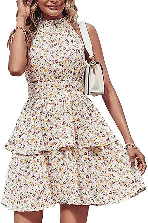 PRETTYGARDEN Women's Summer Boho Floral Sundress for Style