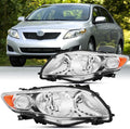 Headlights Assembly for 2009 2010 Toyota Corolla Pre-facelift - Direct
