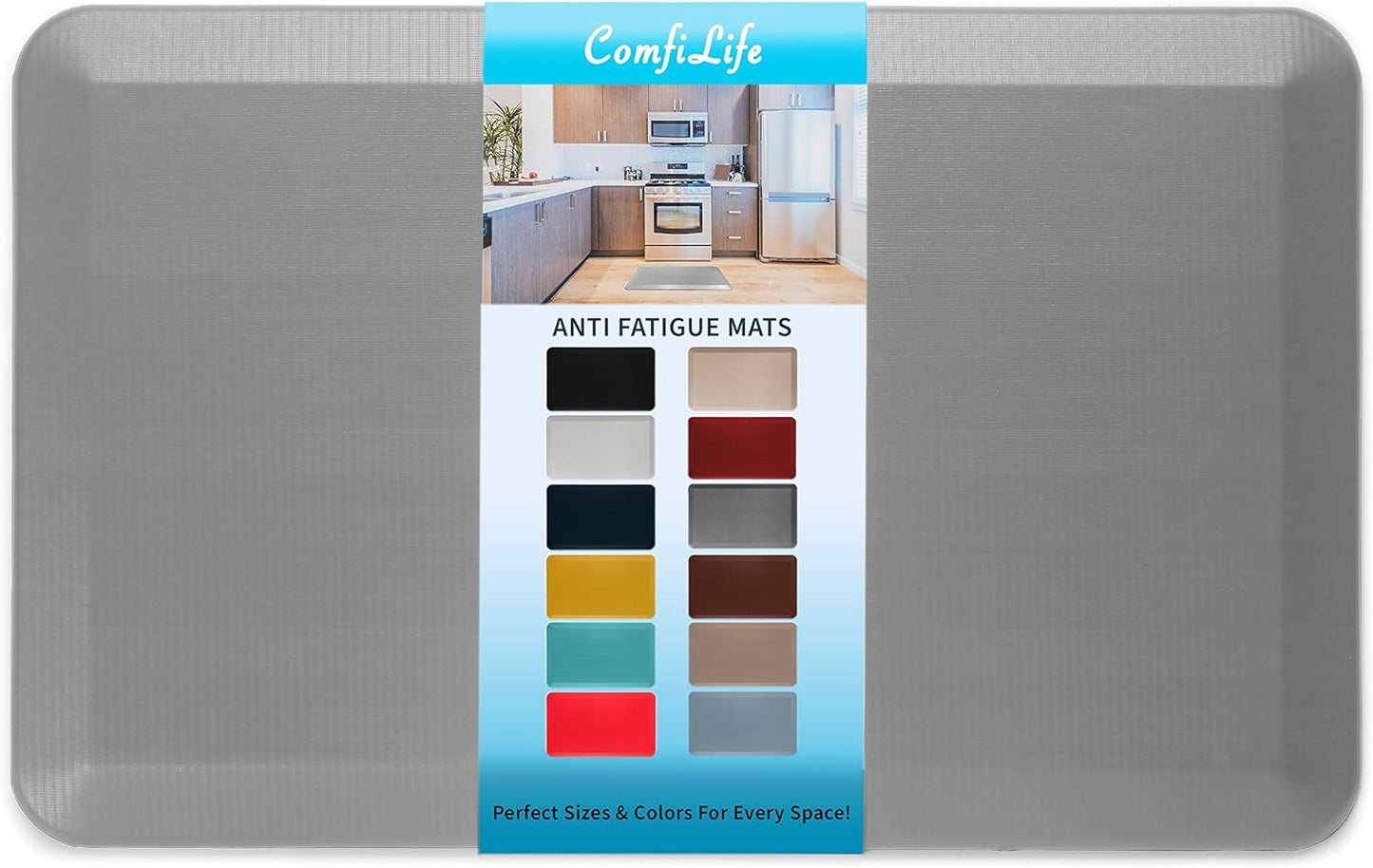 ComfiLife Anti Fatigue Floor Mat for Kitchen and Office Use