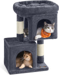 Feandrea Cat Tree 26.4-Inch Cat Tower - Small Condo with Large Perch