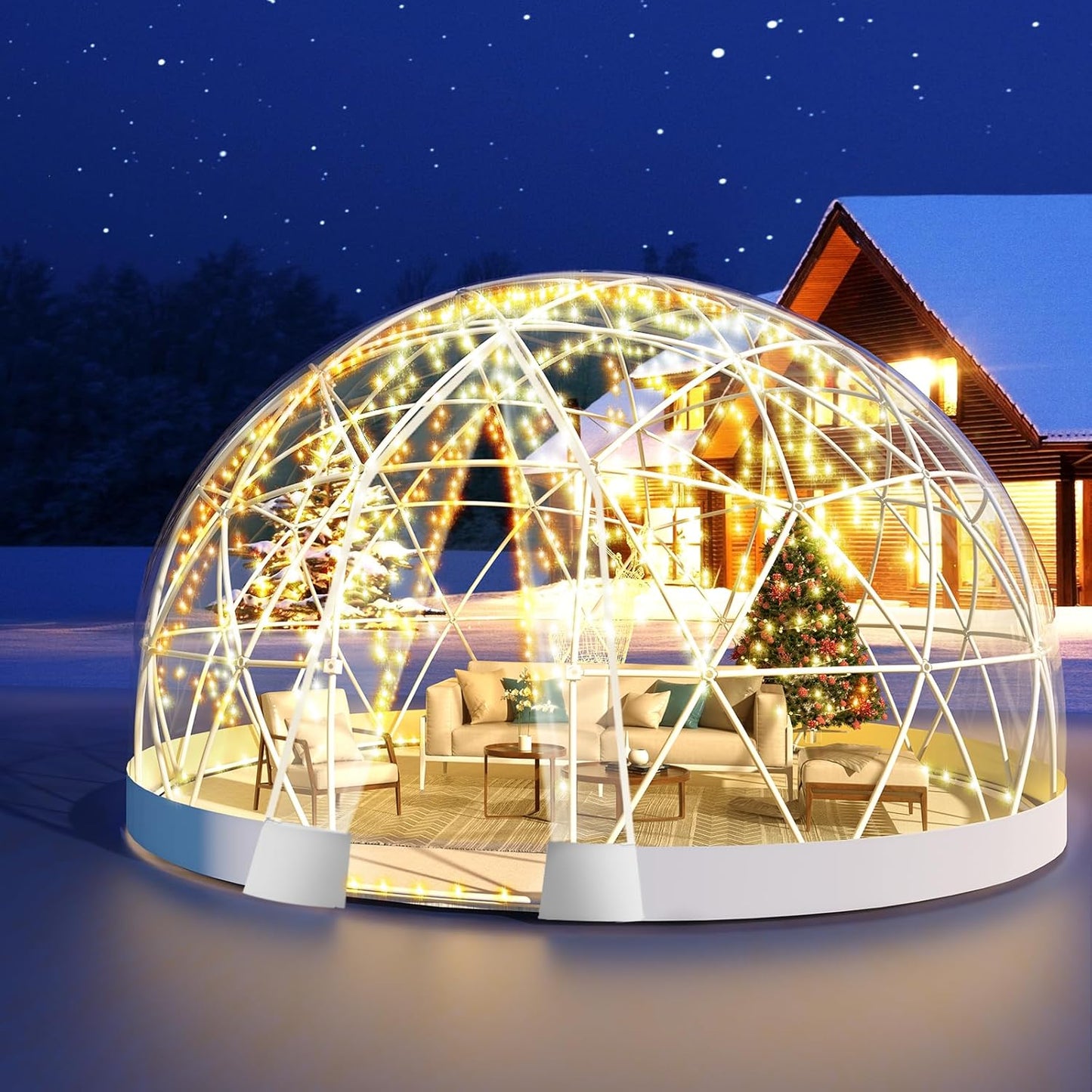 Geodesic Waterproof Garden Dome Tent - Gaonala