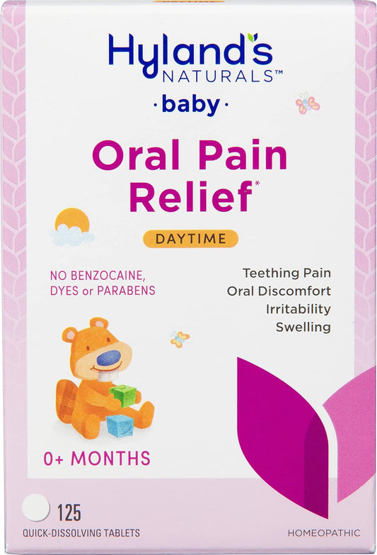 Hyland's Baby Chamomilla Daytime Tablets, Natural Oral Relief