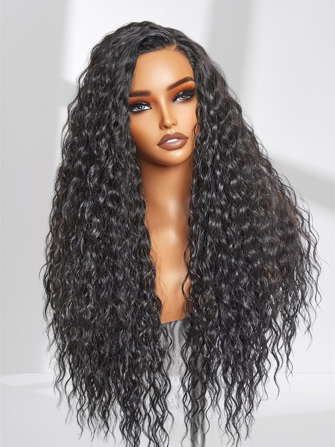 GORGIUS Glueless Water Wave Lace Front Wig for Women