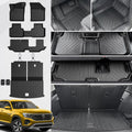 Floor Mats Set for 2018-2026 Volkswagen VW Atlas 7 Seats - All Weather