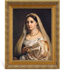 Antique Gold Frame for 20x30 Stretched Canvas - Ornate Solid Wood