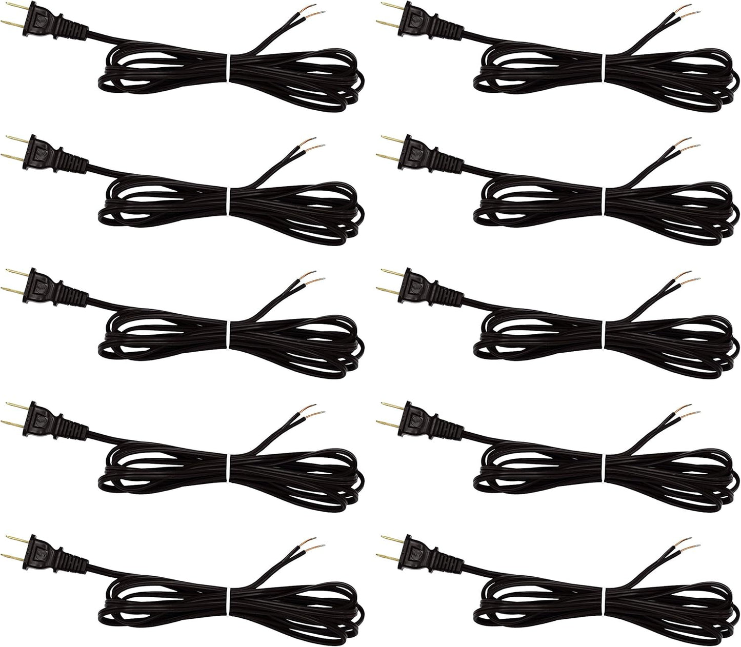 Creative Hobbies Black Lamp Cord - 12 Foot Long for Repairs