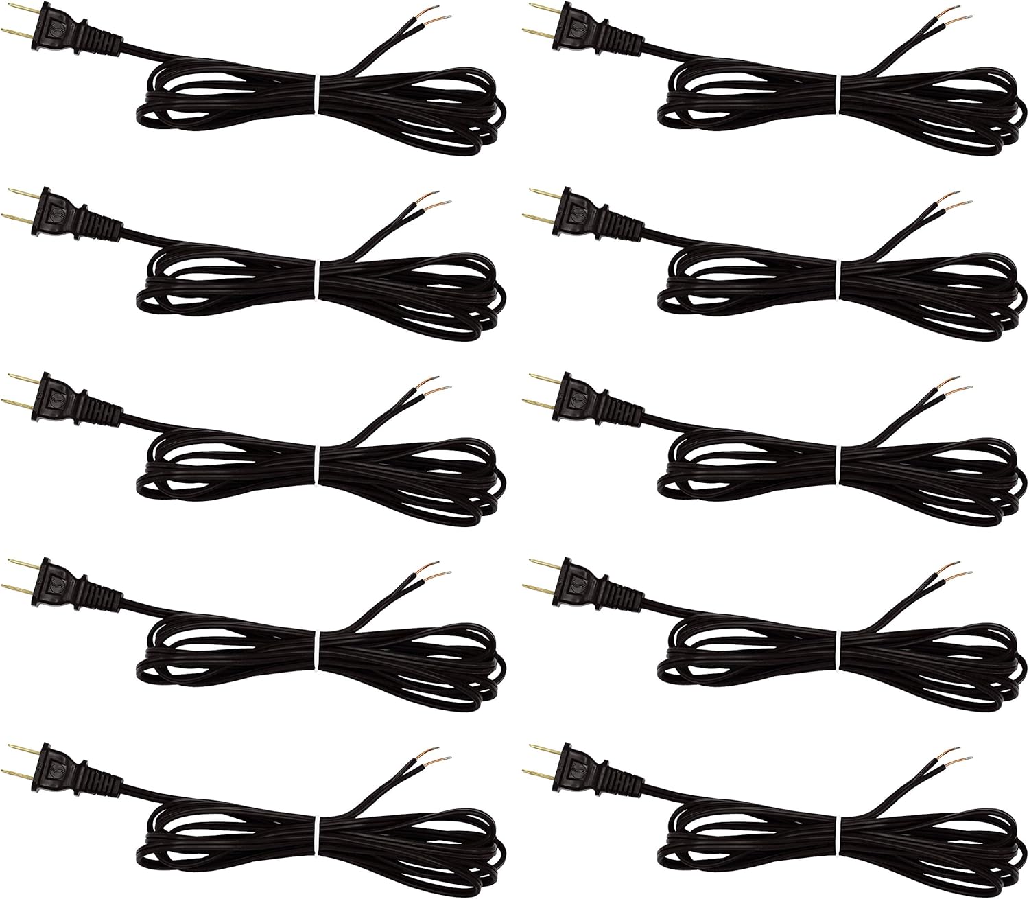 Creative Hobbies Black Lamp Cord - 12 Foot Long for Repairs