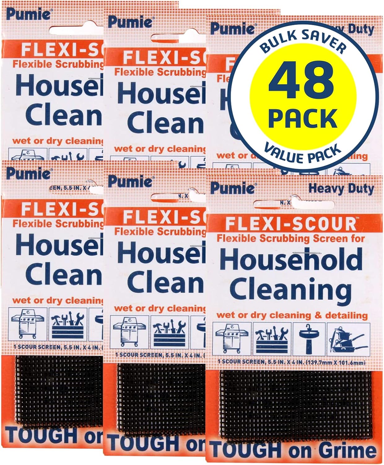 Pumie Flexi-Scour Flexible Scrubbing Screen for Tough Grime